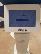 SBA tablet kiosk for AHL / DPR declaration